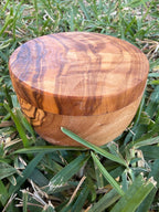 Olive wood magnetic box