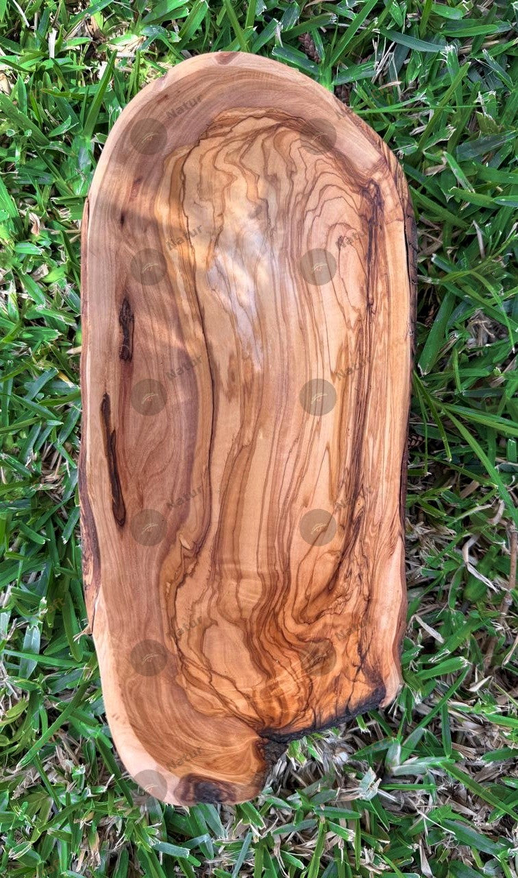 Olive wood bowl